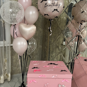 Набор шаров «Коробка-сюрприз с Bubble шаром»